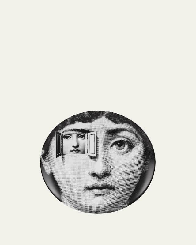 Tema E Variazioni n. 116 Eye of the Beholder Wall Plate